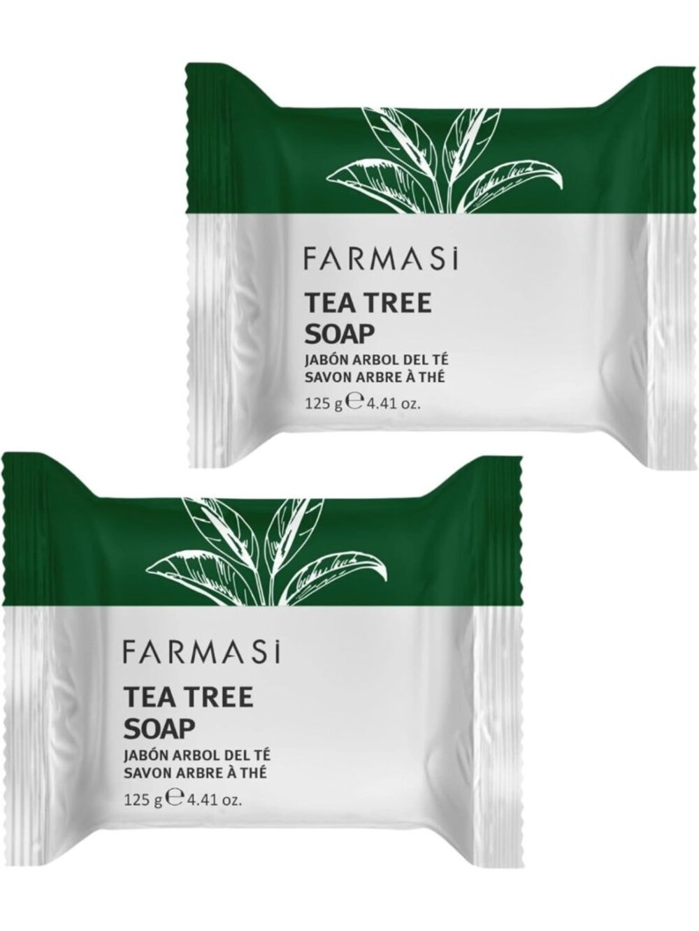 Tea Tree Soap 2 Pack for Oily Skin, Blemish Control Cleansing Bar, Daily Cleanse